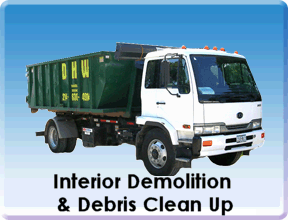 Interior Demolition & Debris Clean Up